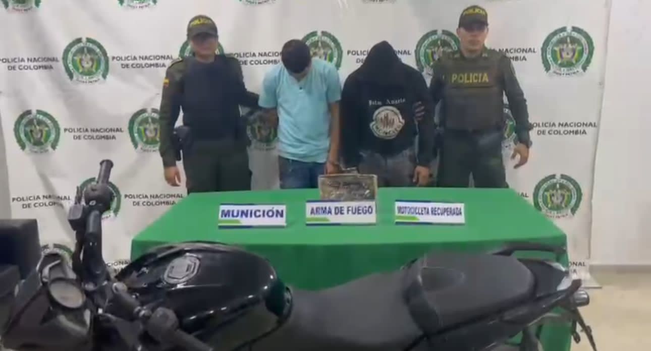 LA POLICÍA EN BUCARAMANGA CAPTURÓ A DOS HOMBRES DE NACIONALIDAD EXTRANJERA CONOCIDOS COMO "CACHAPA" Y CARAOCA"