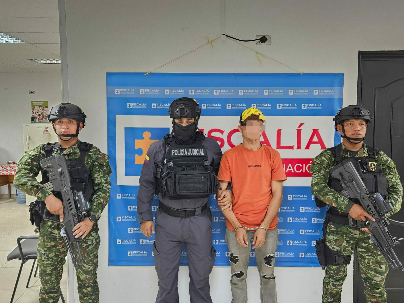En Aguachica, Cesar, capturado alias Chango, presunto integrante del GAO Clan del Golfo