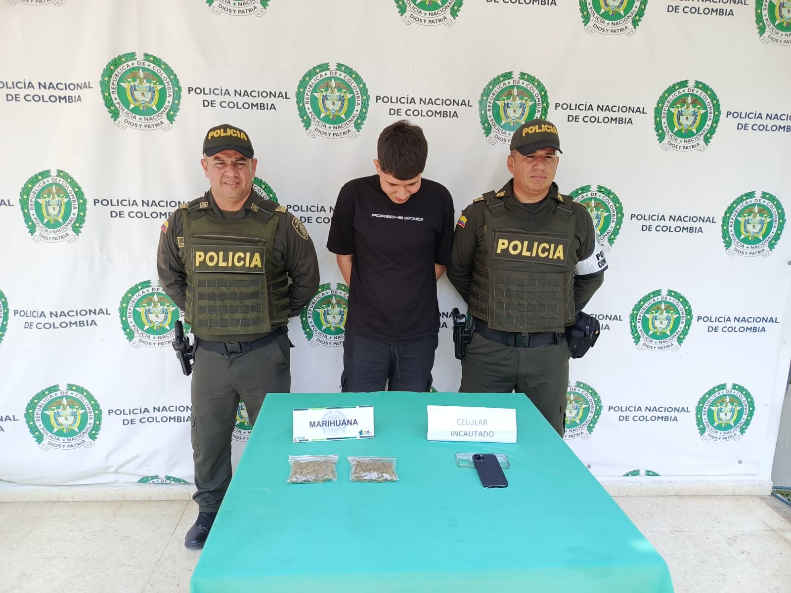 Capturado en flagrancia sujeto que expendía drogas a estudiantes en Bucaramanga