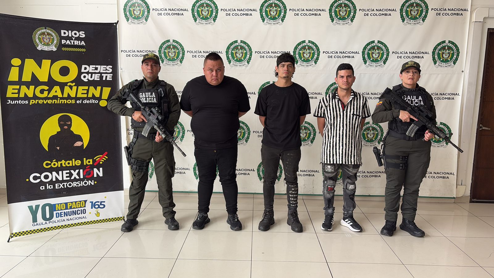Desarticulada peligrosa banda extorsiva  ‘los motorizados’ en Bucaramanga
