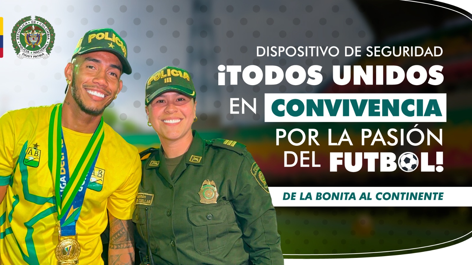 3.000 POLICÍAS PARA GARANTIZAR  LA SEGURIDAD DEL PRIMER PARTIDO  DE COPA LIBERTADORES EN BUCARAMANGA.
