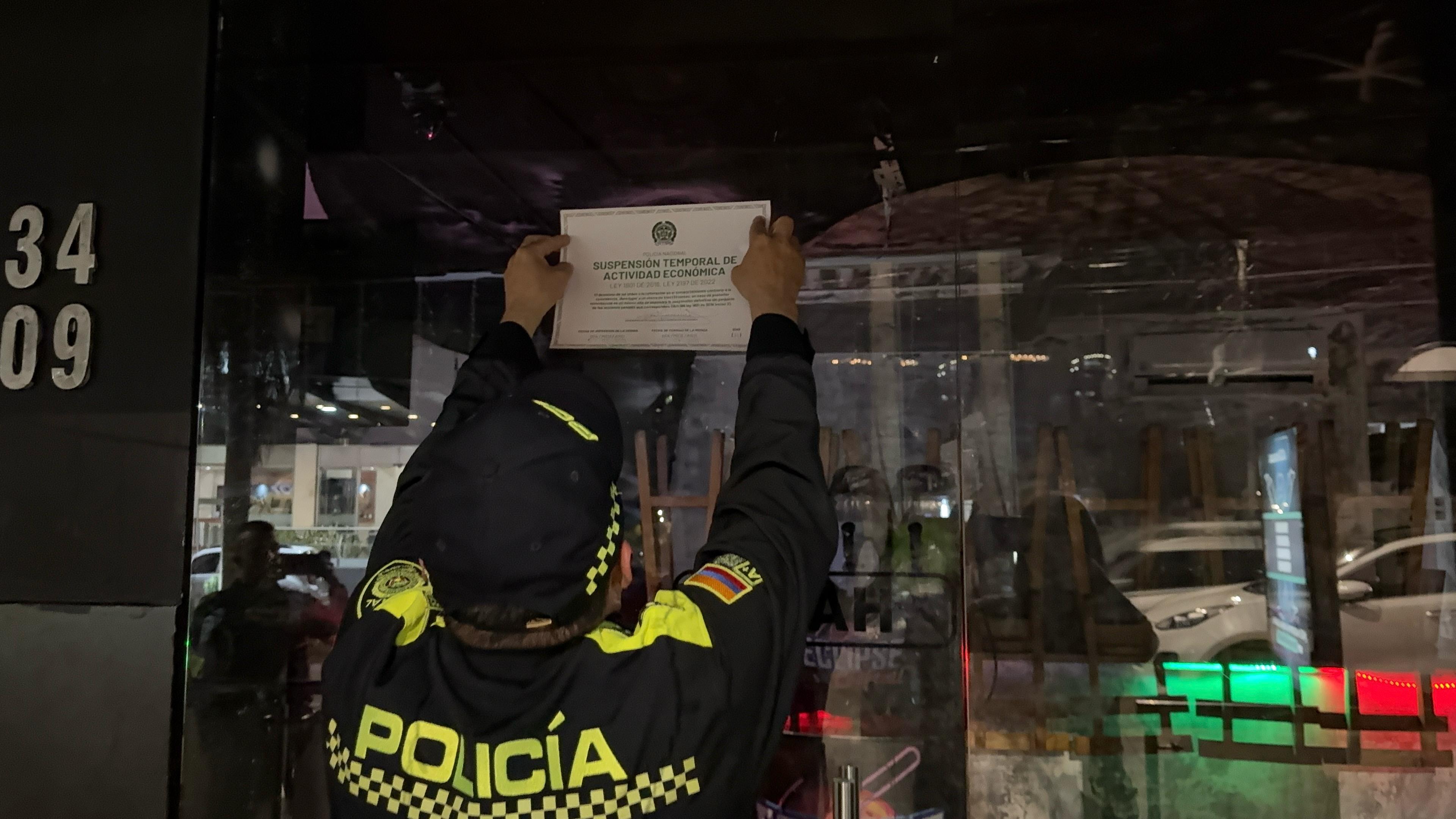 Alcaldía de Bucaramanga refuerza controles en Zona Rosa: establecimiento sellado por exceso de ruido