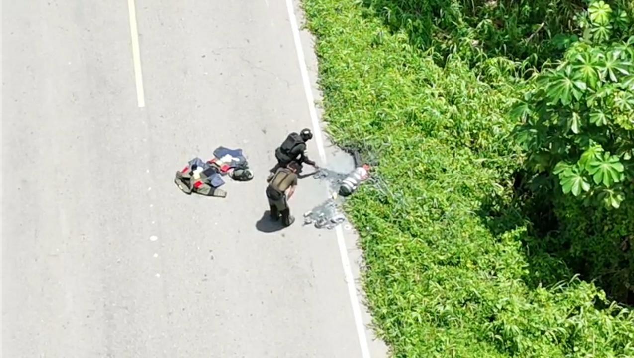 Ejército Nacional neutralizó posible acción terrorista del GAO ELN en la vía entre San Pablo y Cantagallo, Bolívar