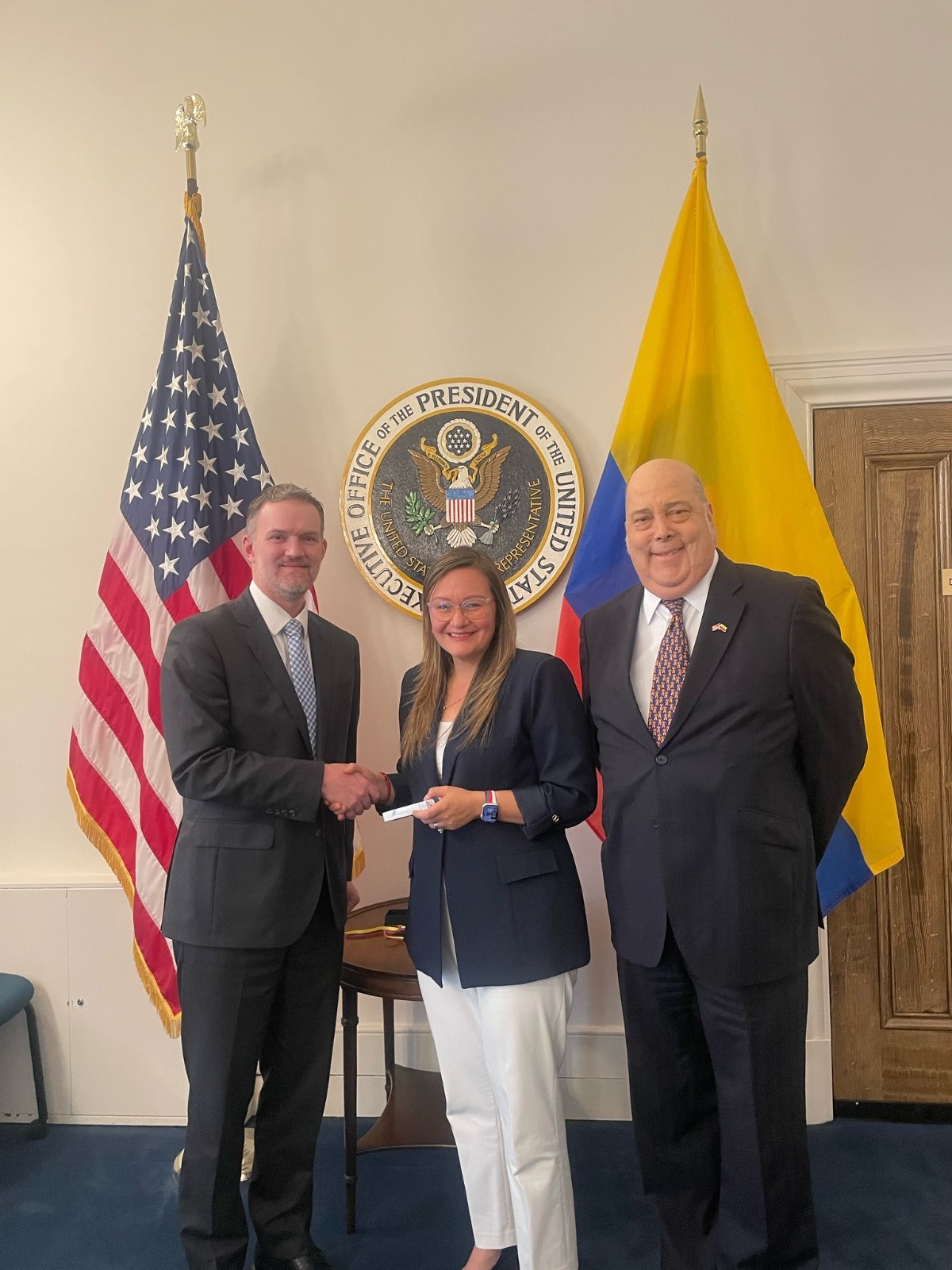 Positiva reunión de Ministra Rusinque y Embajador García-Peña con Representante Comercial de Estados Unidos