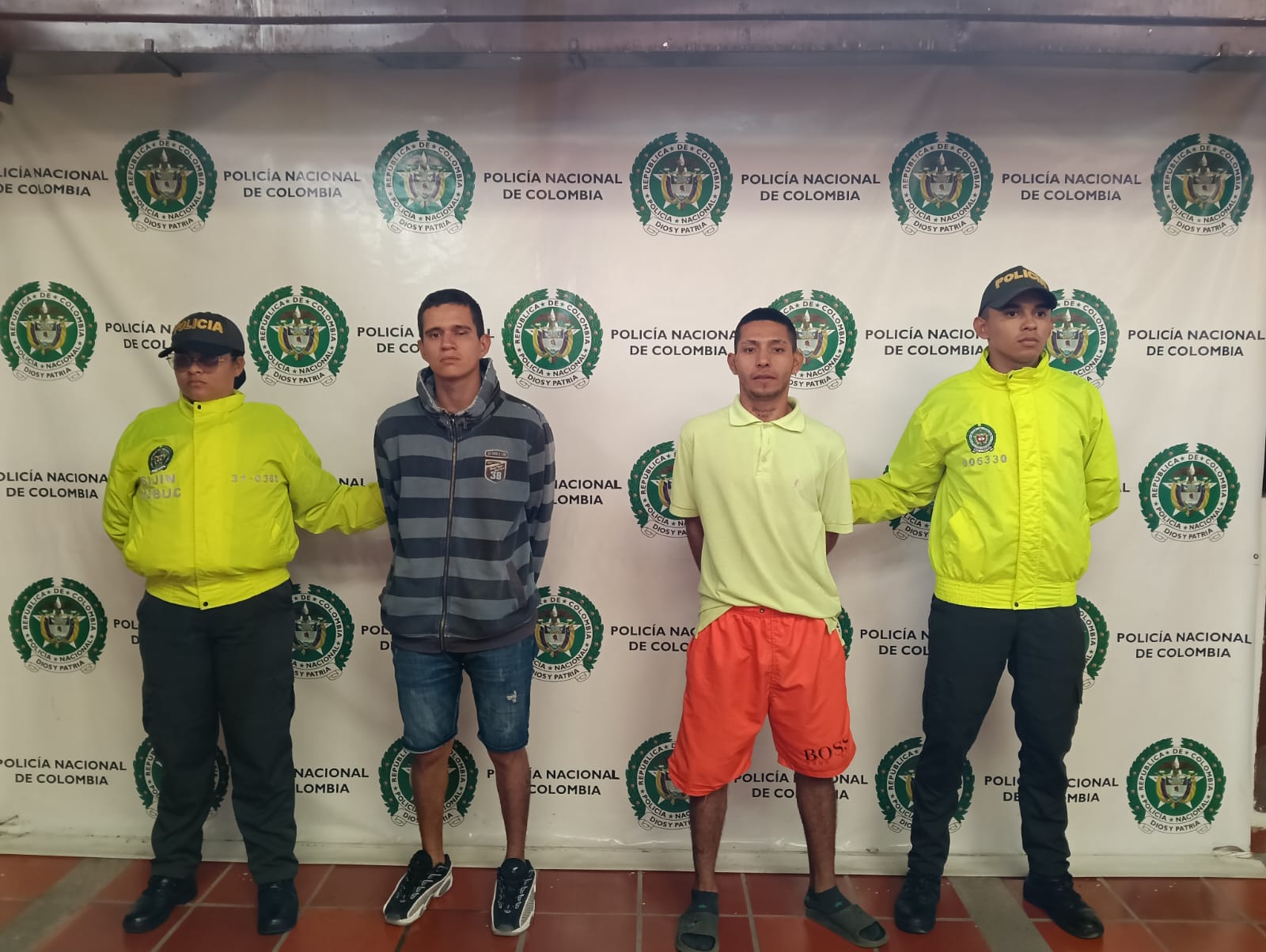 LA POLICÍA NACIONAL CAPTURÓ A DOS DELINCUENTES CONOCIDOS COMO