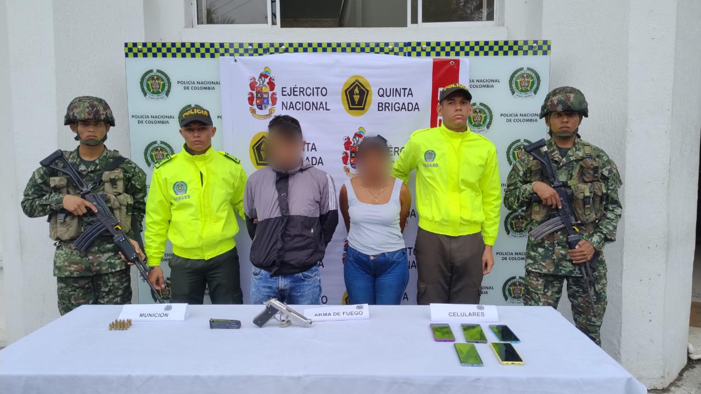 En San Pablo, Bolívar, dos integrantes del GAO Clan del Golfo fueron capturados