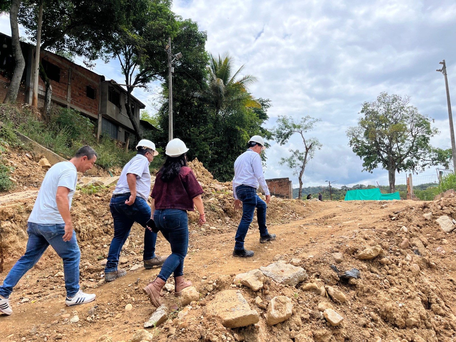 Comunidad de María Paz pidió acompañamiento en obra del acueducto