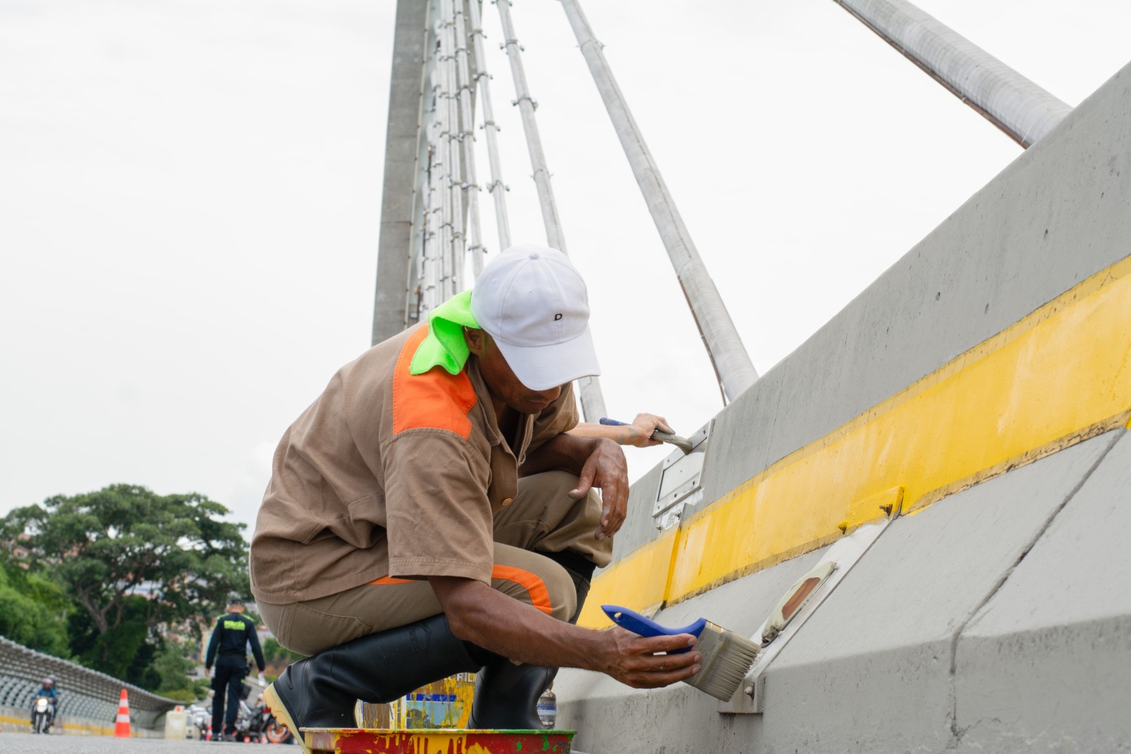 El Puente de la Novena se embellece como parte de  la estrategia de segundas oportunidades