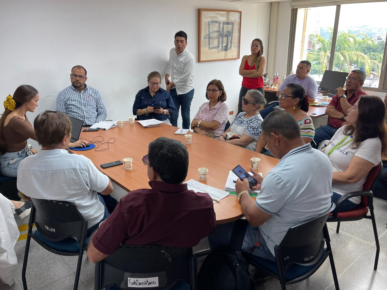 Alcaldía socializó proyecto inconcluso  del Diamante II con la comunidad