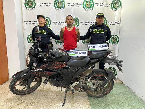 LA POLICÍA CAPTURÓ A UN HOMBRE POR EL DELITO DE RECEPTACIÓN