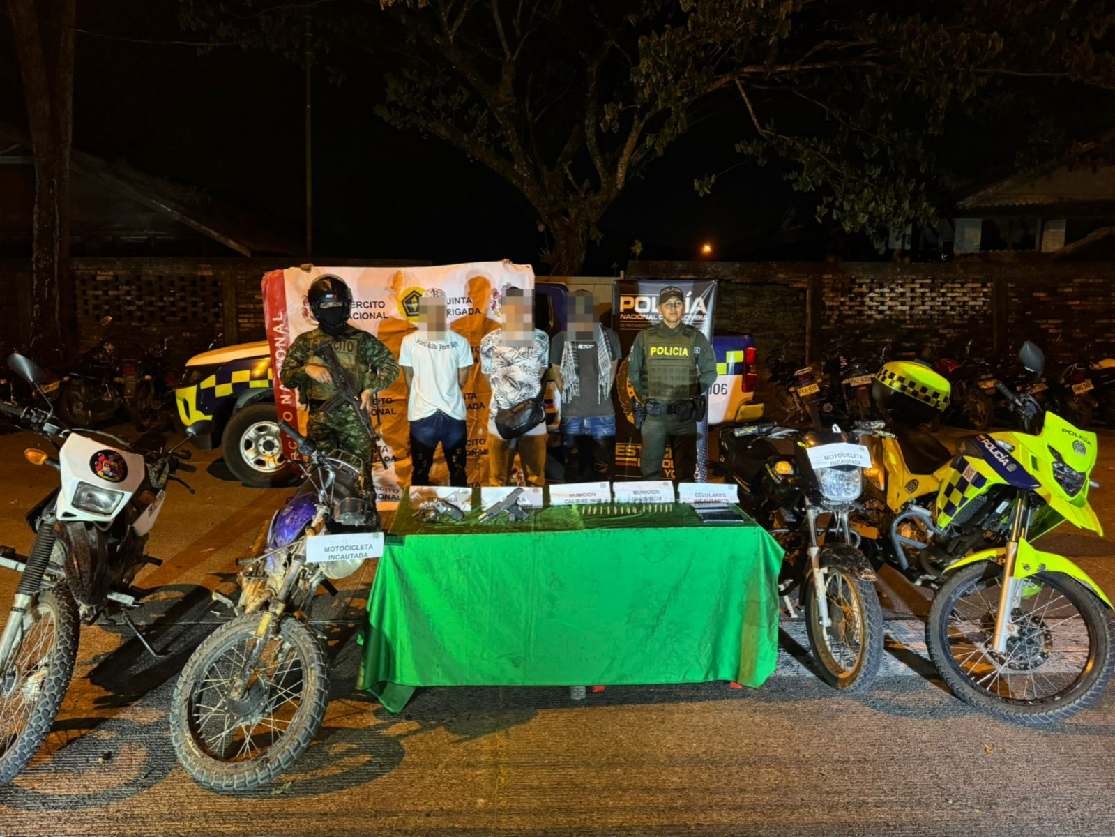 Tropas del Ejército capturaron a tres presuntos integrantes del GAO Clan del Golfo en Yondó, Antioquia
