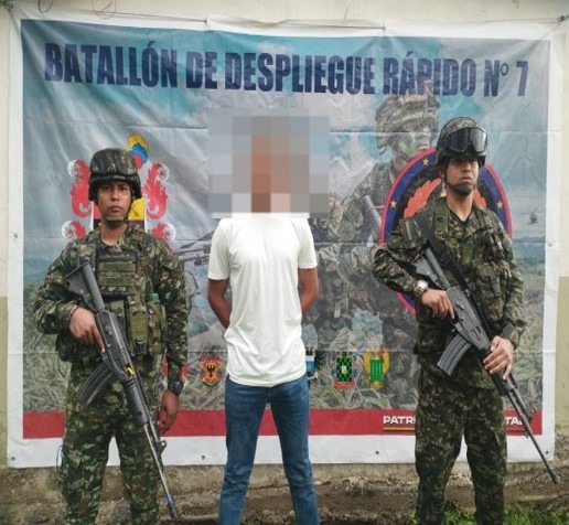 Ejército capturó a alias Mandingas o Gerson, cabecilla del grupo armado organizado residual Frente 33, en Norte de Santander