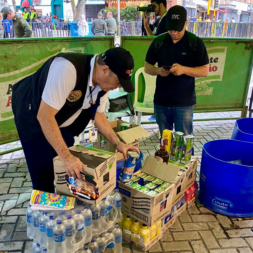 En la Feria Bonita, #TómeseloEnSerio, pa´ su salud!¿Ya descargó la APP SycTrace?