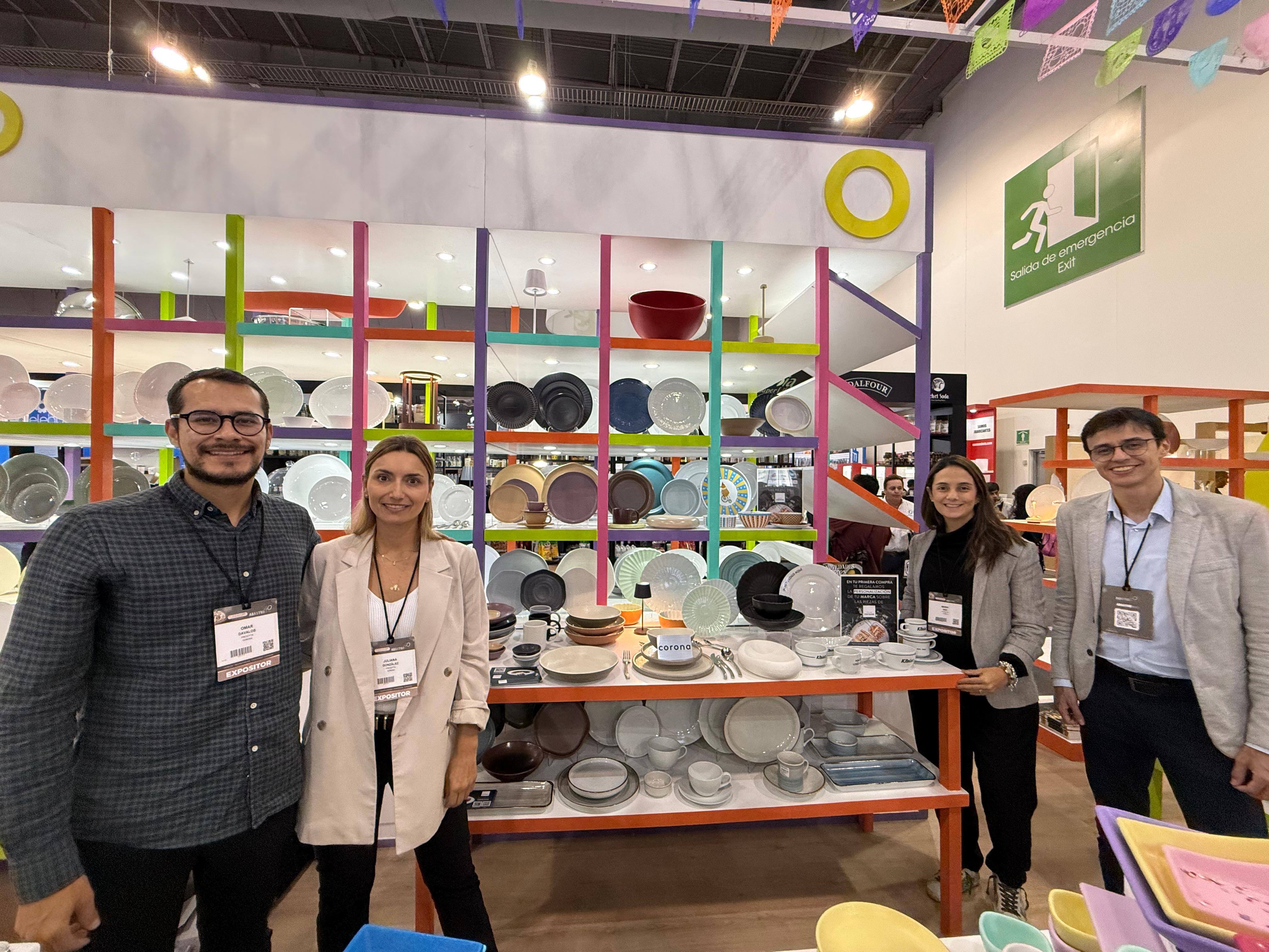 Vajillas Corona impulsa el diseño colombiano para atender tendencias y oportunidades del mercado en México