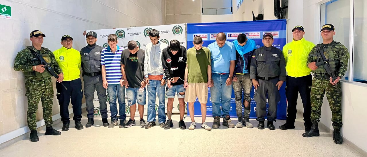 RUEDA DE PRENSA POLICIA METROPOLITANA DE BUCARAMANGA