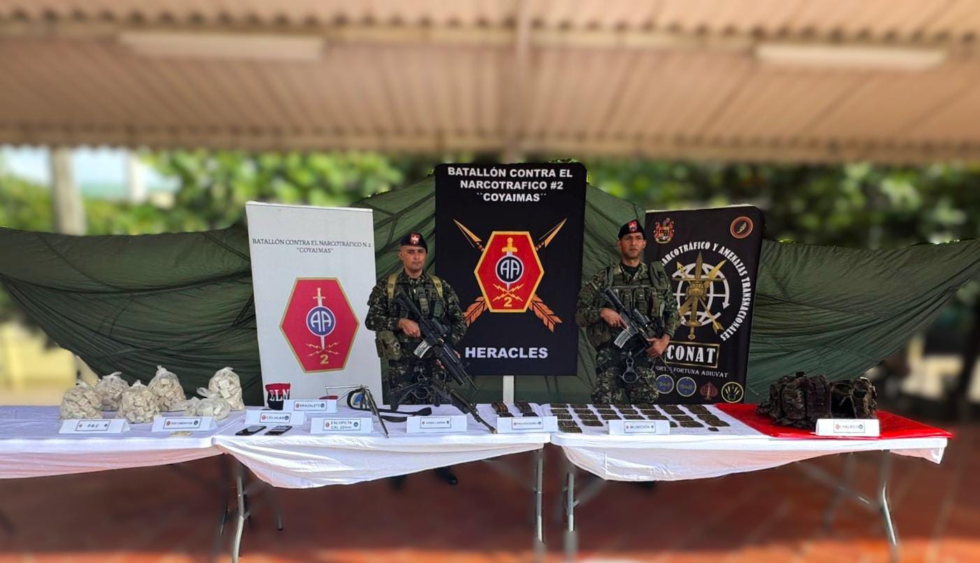 Un muerto en desarrollo de operaciones militares y la captura en flagrancia de cuatro presuntos integrantes del GAO ELN dejan combates del Ejército Nacional en Norte Santander