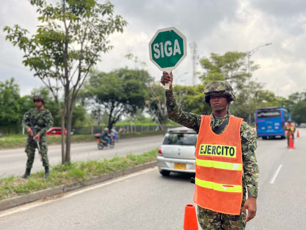 Ejército Nacional despliega un amplio dispositivo de seguridad en Santander, para la jornada electoral del próximo domingo