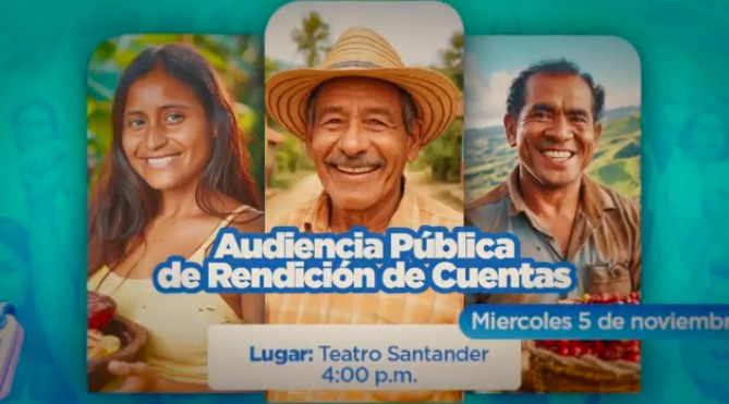 ¡Rendimos cuentas a los santandereanos!