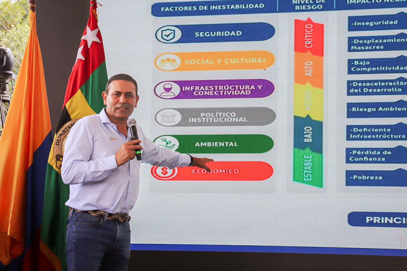 Todos los santandereanos están invitados a conocer los avances del gobernador MG (R) Juvenal Díaz Mateus