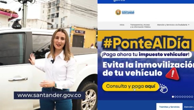 Tiene deudas pendientes con el pago de su impuesto vehicular en Santander