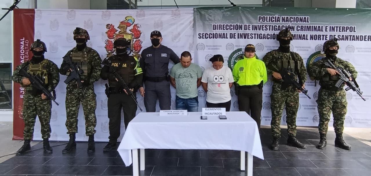Capturado alias Chepe y alias Enfermera, presuntos cabecillas de las redes de apoyo a las estructuras del Frente 33.