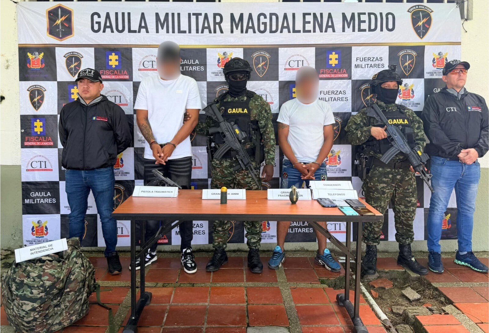 Acción del Gaula Militar y CTI logra importante resultado contra el crimen organizado en Santander