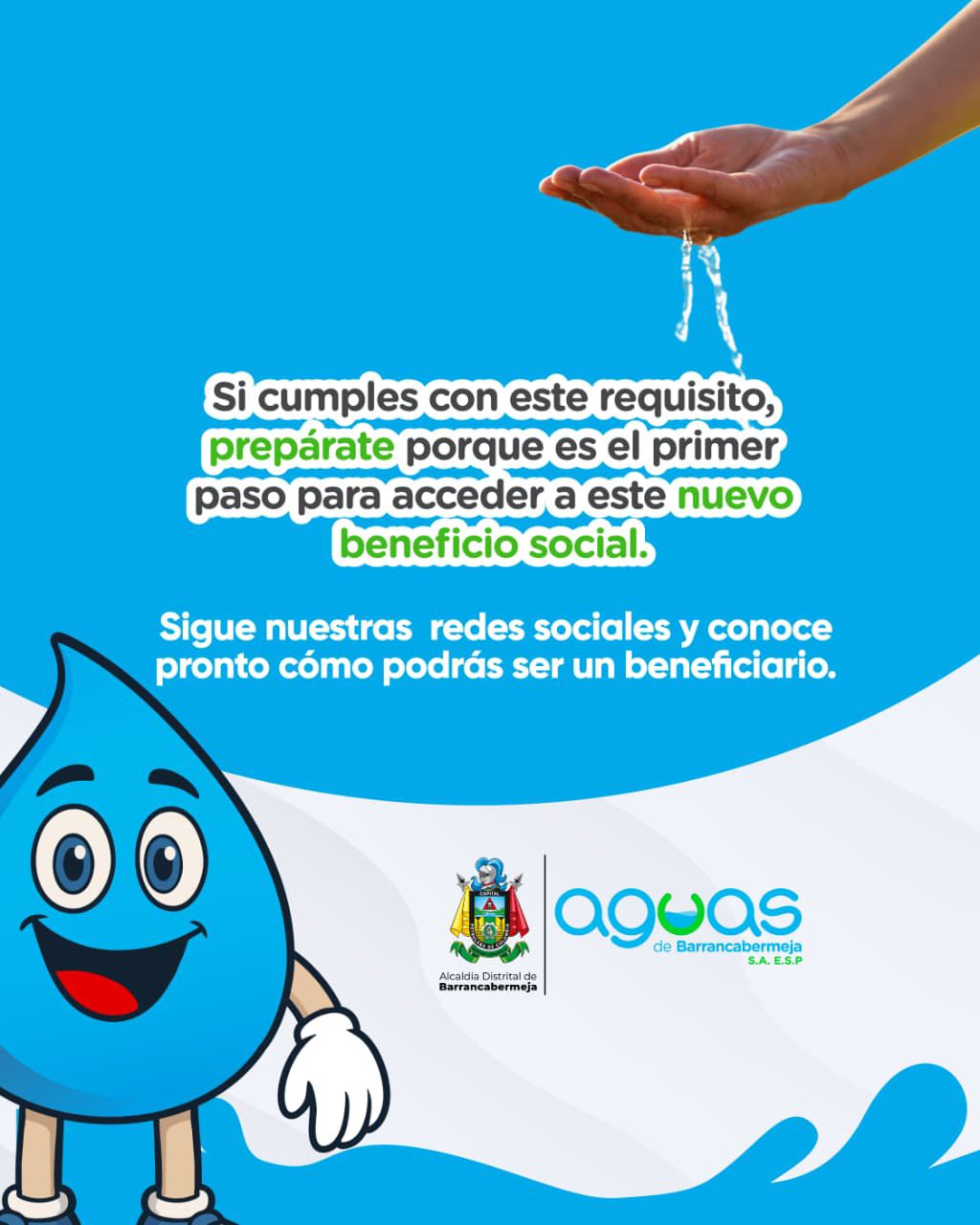 HASTA 10 MIL HOGARES EN CONDICIÓN DE VULNERABILIDAD TENDRÁN EL MÍNIMO VITAL DE AGUA