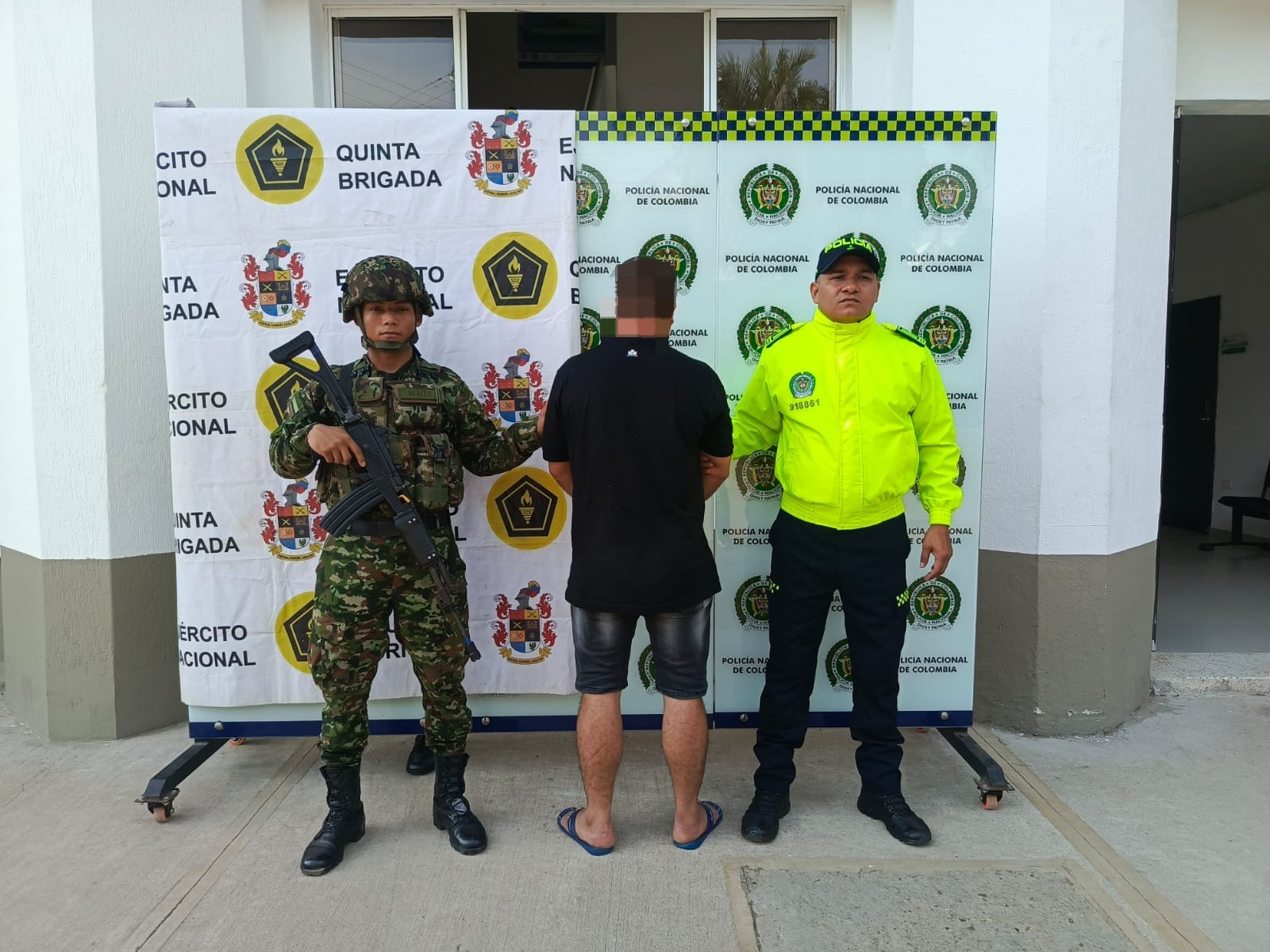 Capturado en Yondó, Antioquia, alias Tatú, presunto cabecilla de subestructura del grupo armado Cartel del Clan del Golfo