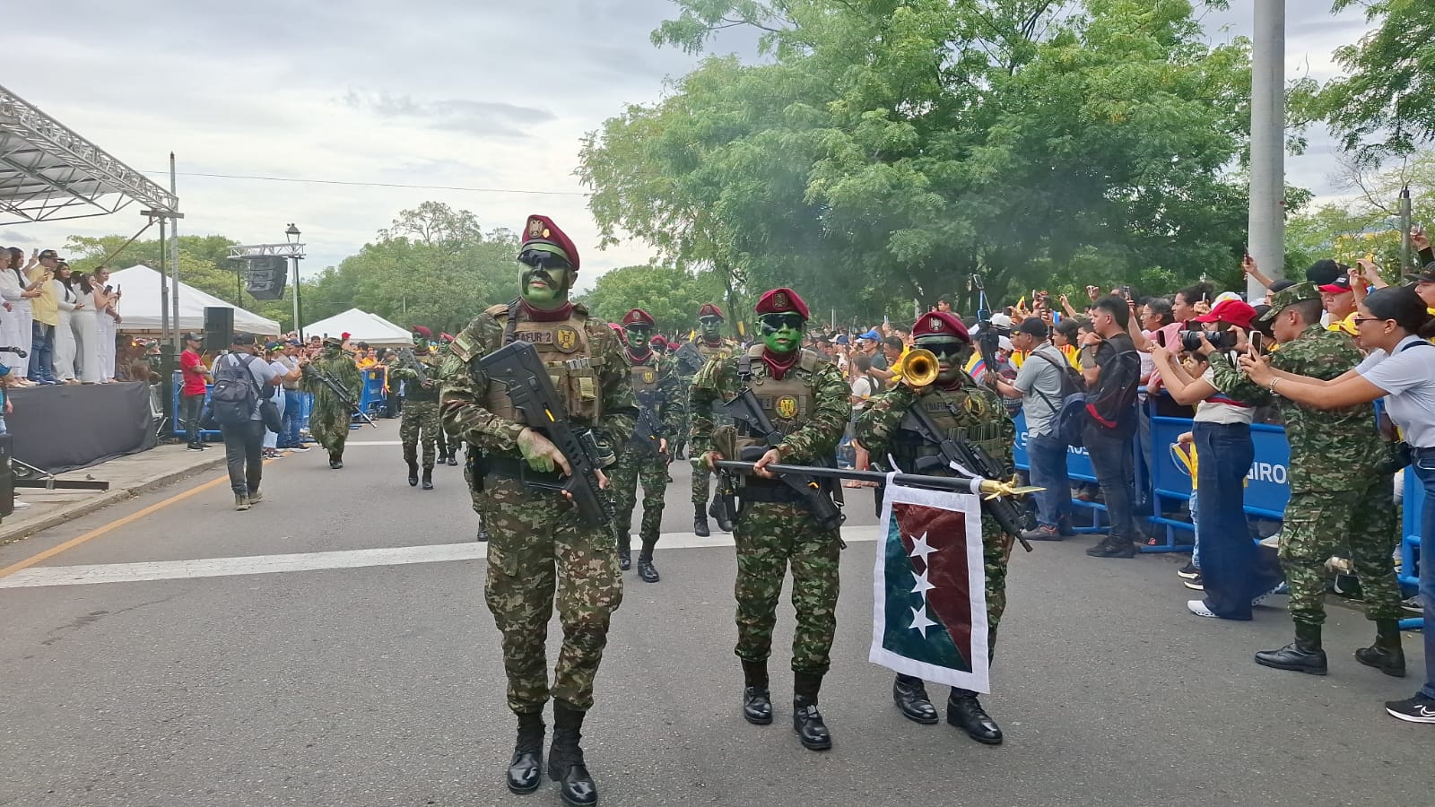 Cúcuta se vistió de patria este 20 de julio