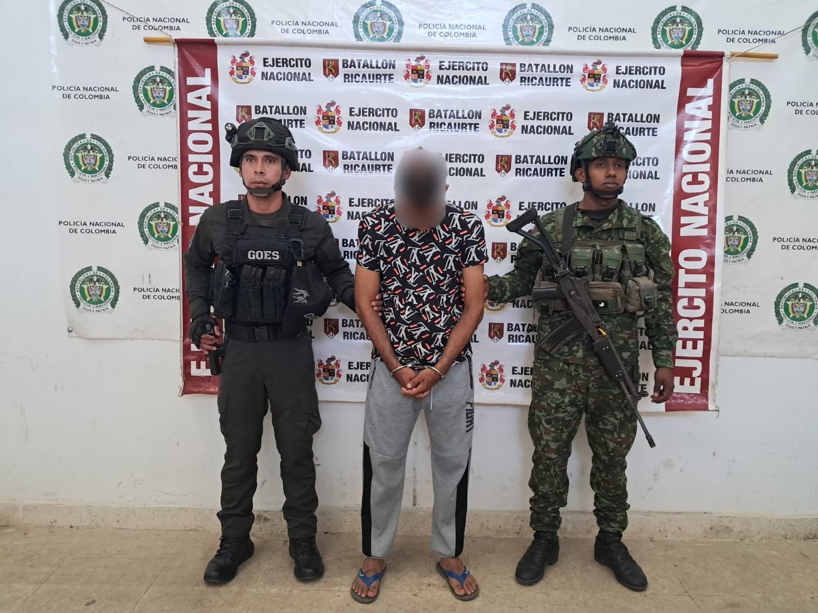 Capturado cabecilla del Clan del Golfo requerido por INTERPOL que delinquía en el sur del Cesar