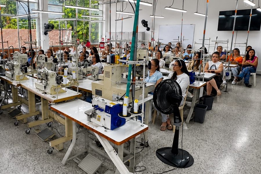 SENA Santander mantiene oferta de mano de obra calificada para el sistema moda