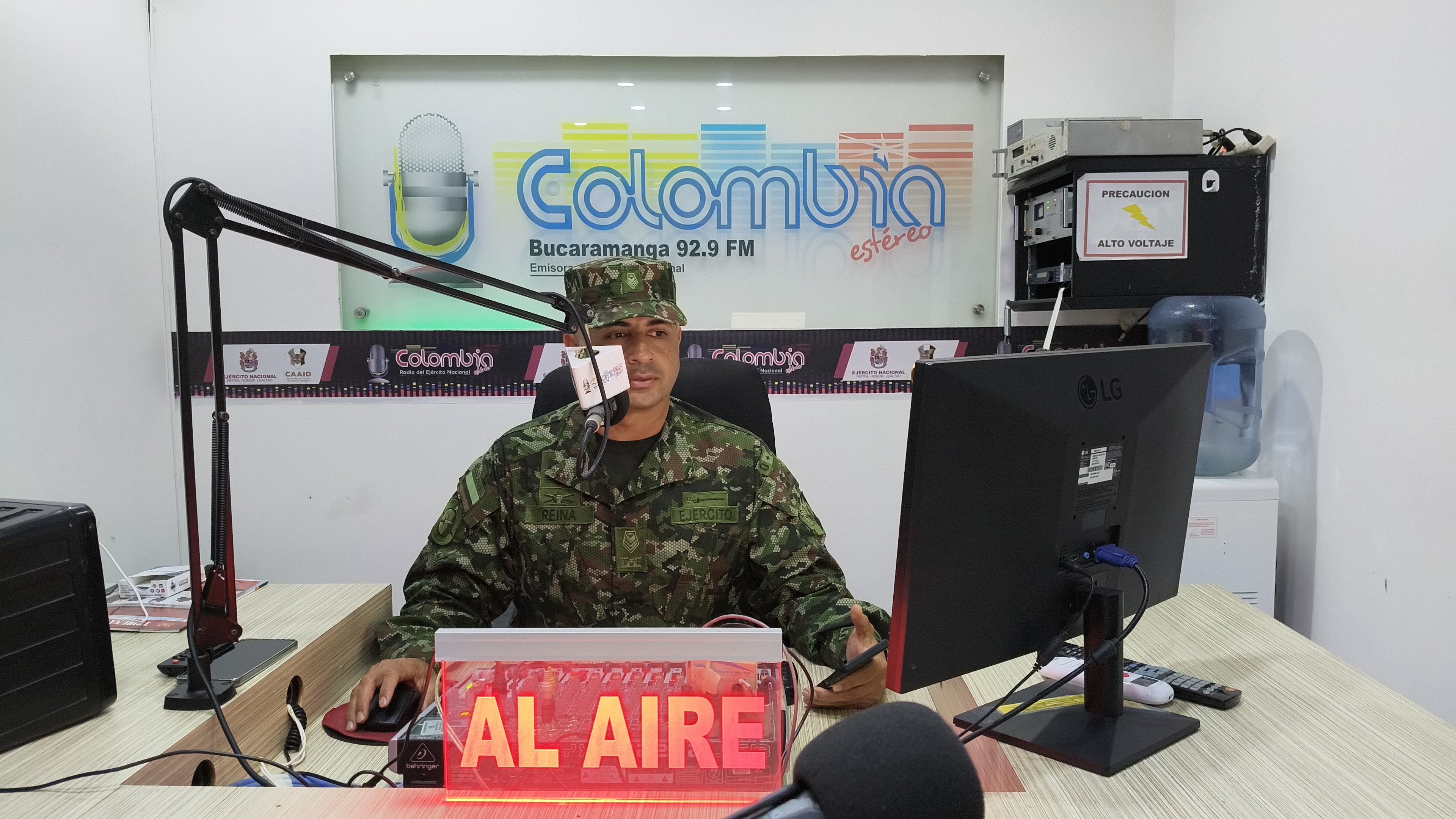 Red de Emisoras del Ejército Nacional pone sus canales de comunicación al servicio de las comunidades afectadas