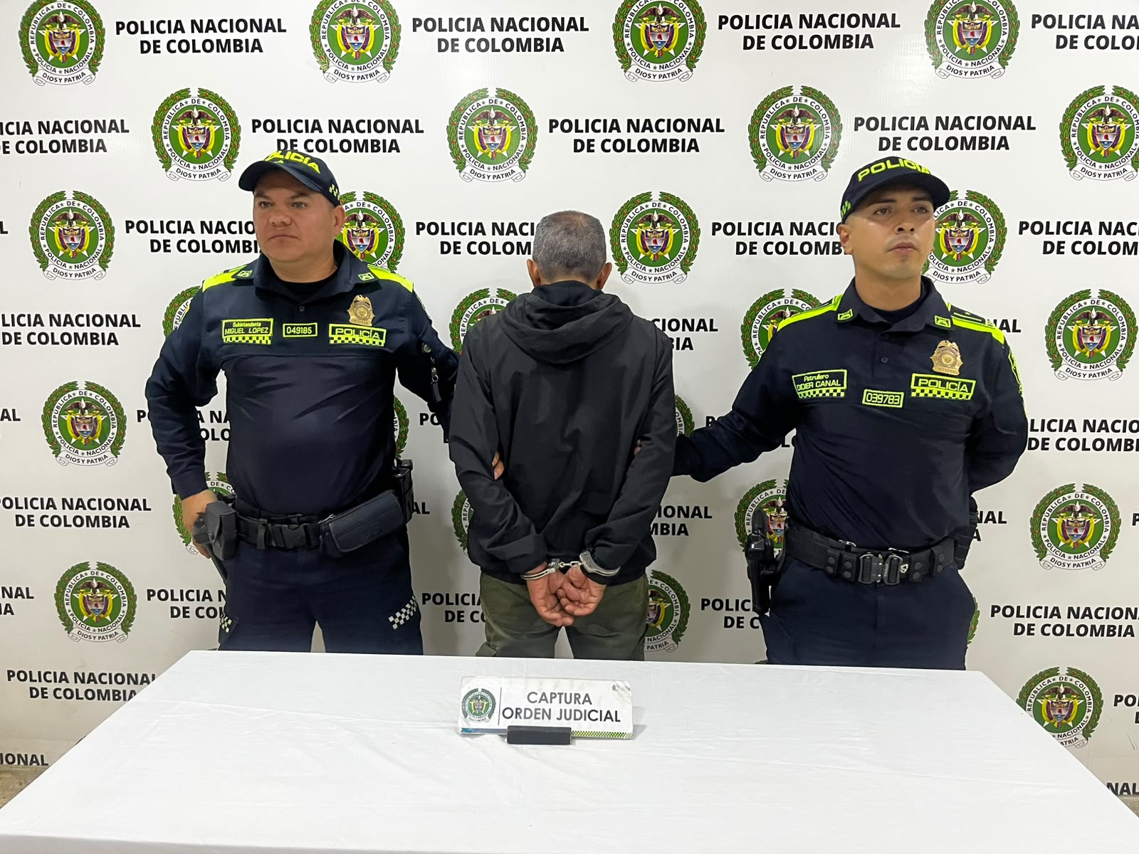 CAPTURADO EN FLORIDABLANCA PARA CUMPLIR CONDENA POR DELITOS RELACIONADOS CON ESTUPEFACIENTES