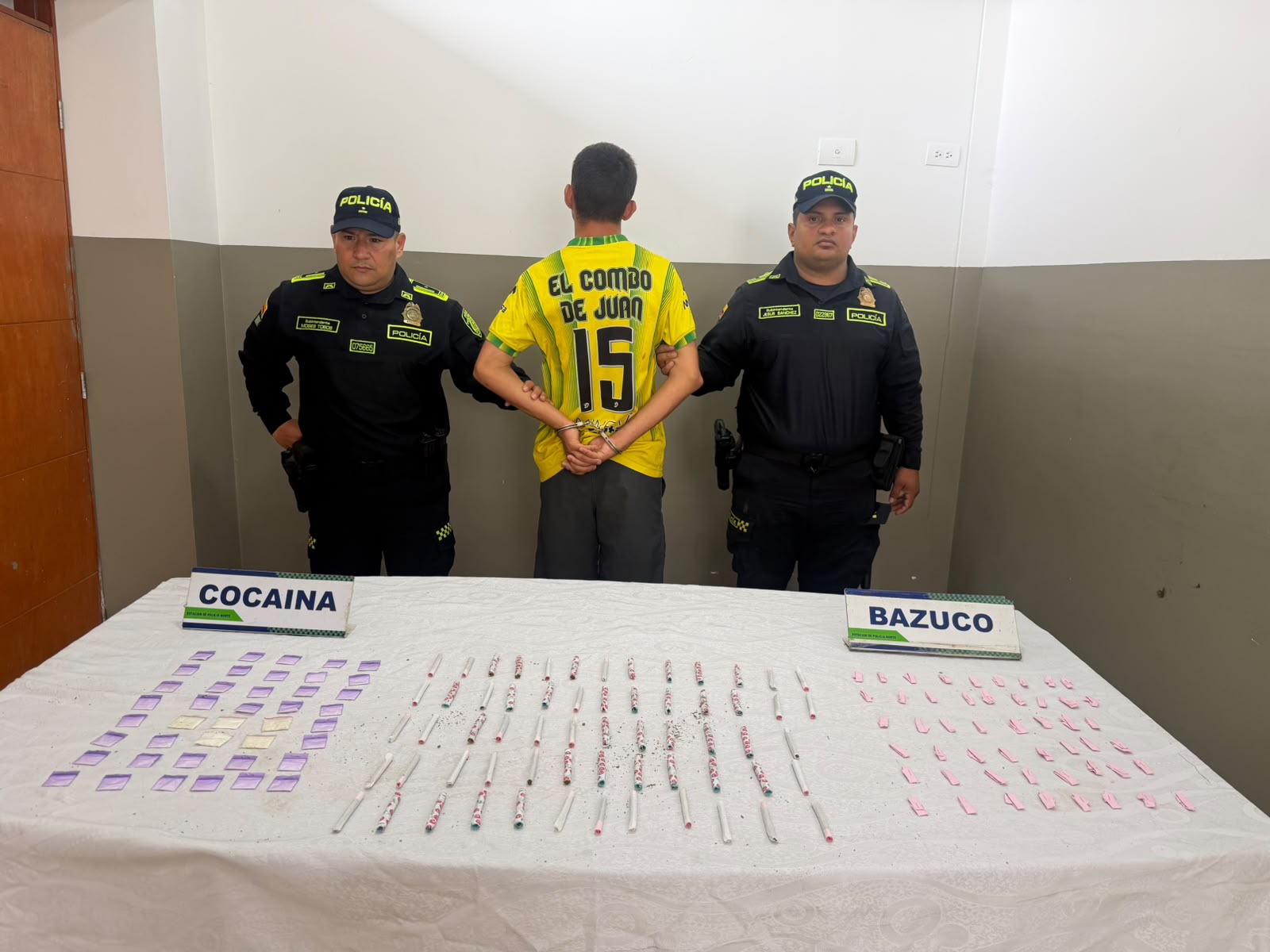 CAPTURADO CON MÁS DE 150 DOSIS DE ESTUPEFACIENTES EN EL NORTE DE BUCARAMANGA