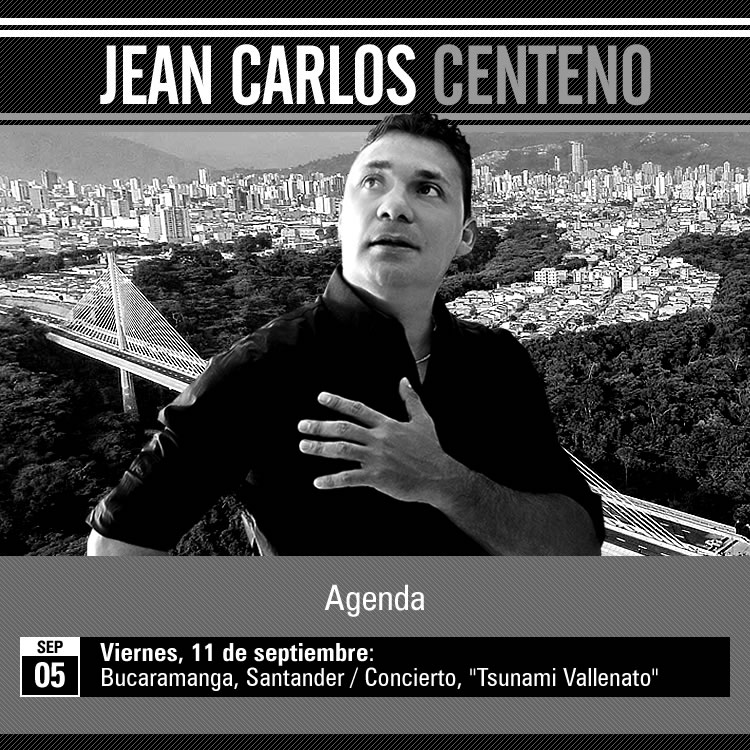  JEAN CARLOS CENTENO invitado a Bucaramanga