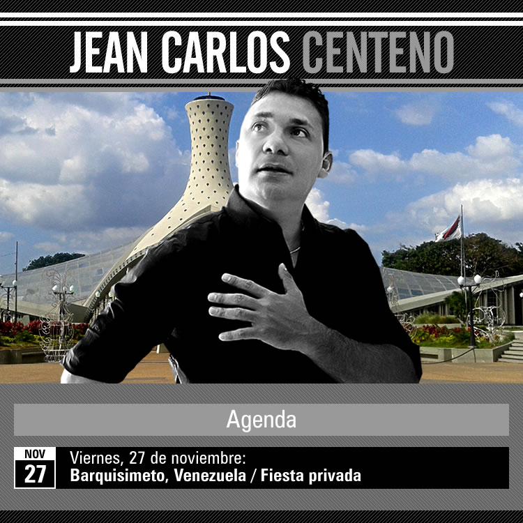  JEAN CARLOS CENTENO retorna a Venezuela