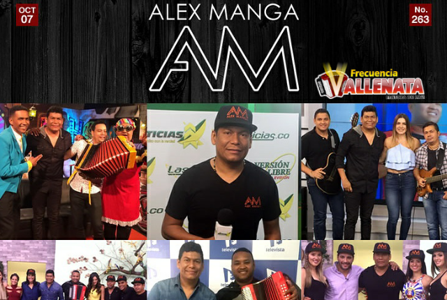  ALEX MANGA de gira promocional en Barranquilla. 