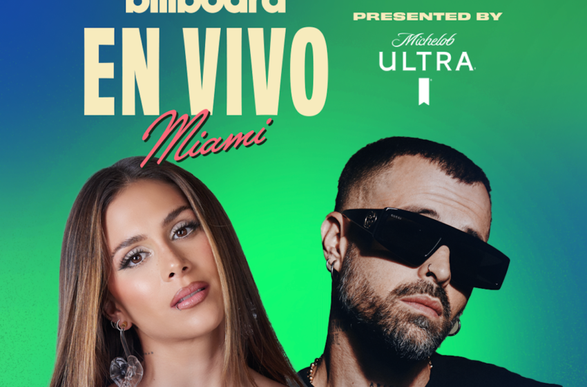  Greeicy y Mike Bahía anuncian conciertos »en vivo» en la semana de la música latina Billboard