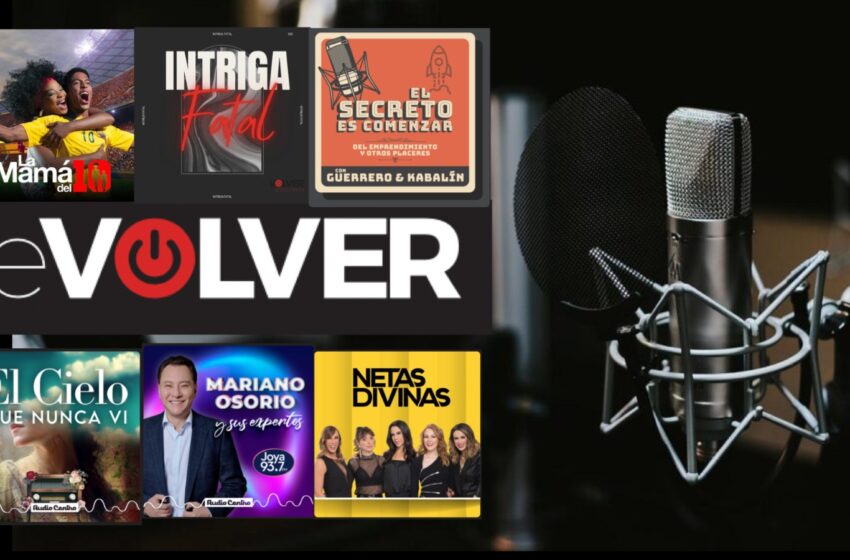  Revolver Podcast en los 20 mejores podcasts de audiencia hispana en Estados Unidos